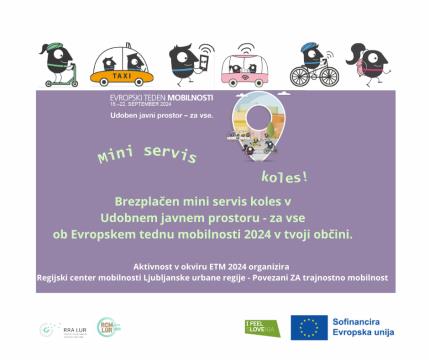 Vabljeni na mini servis koles